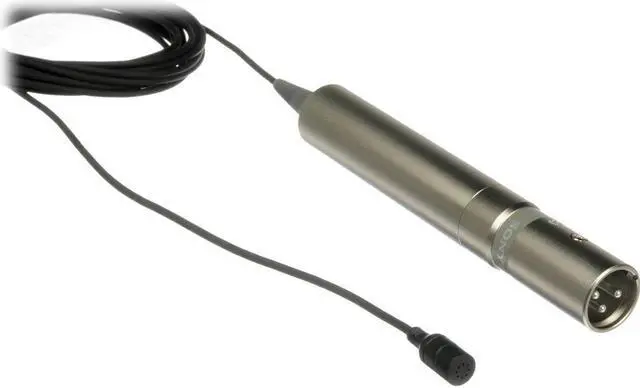 Alt view image 7 of 8 - Sony ECM-44 Series ECM-44B Omni-Directional Lavaliere Microphone