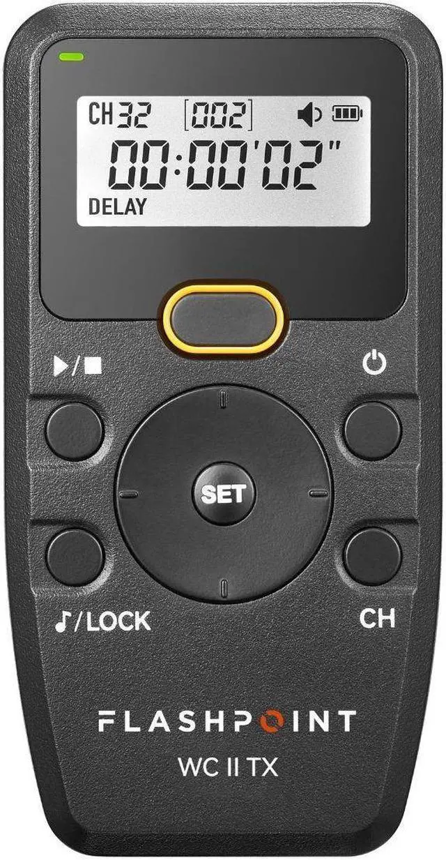 Alt view image 2 of 6 - Flashpoint Wave Commander II Wireless Shutter Kit for Nikon Cameras with DC-2