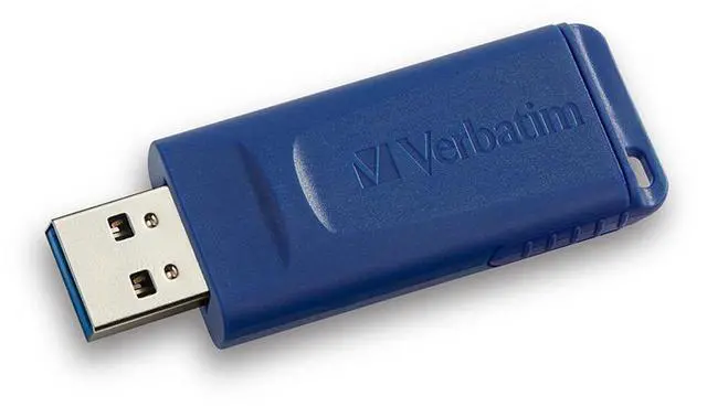 Alt view image 19 of 20 - Verbatim 128GB USB Flash Drive - Blue