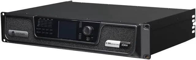 Alt view image 6 of 10 - Crown Audio CDi 4X300 DriveCore Series 4-Ch 4x300W Power Amplifier, Analog Input