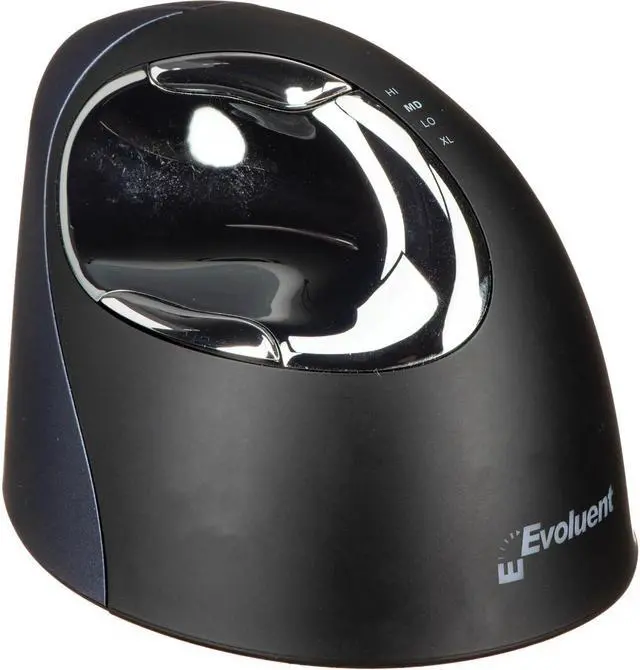 Alt view image 18 of 20 - Evoluent - VM4RW - Evoluent Verticalmouse Right Handed Wireless - Optical - Wireless - Radio Frequency - 2.40 GHz - USB