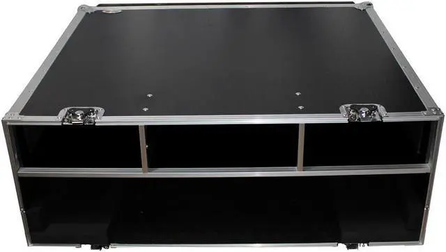 Alt view image 6 of 13 - Flight Case for Midas M32 Console with Doghouse and Wheels