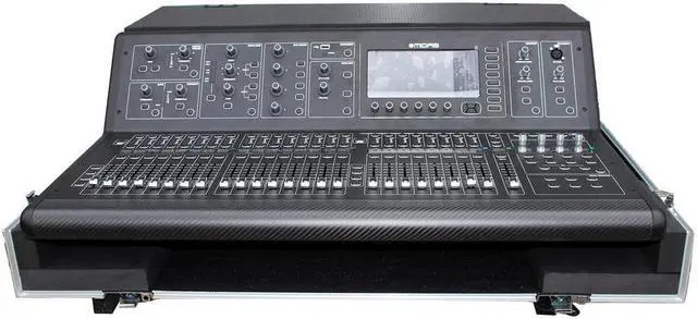 Alt view image 8 of 13 - Flight Case for Midas M32 Console with Doghouse and Wheels