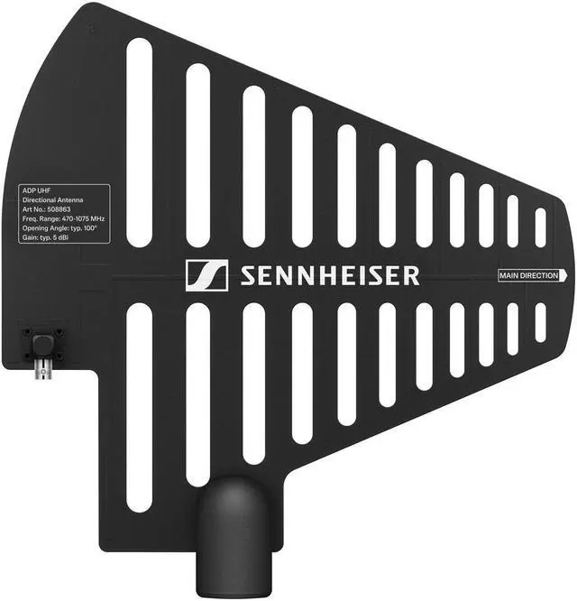 Alt view image 2 of 2 - Sennheiser ADP UHF Passive Directional Antenna for EW-D Wireless Systems (470 to 1075 MHz)