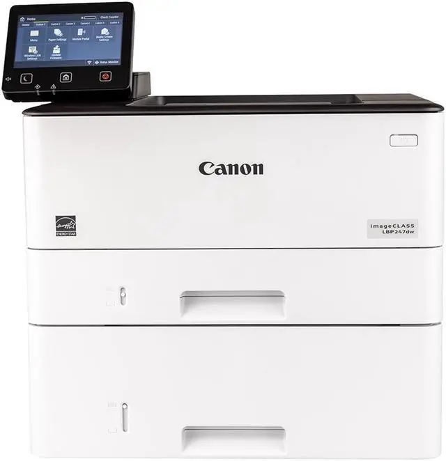 Alt view image 4 of 9 - Canon imageCLASS LBP247dw Wireless Duplex Monochrome Laser Printer #5952C004