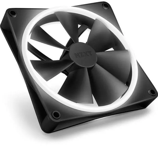 Alt view image 11 of 14 - NZXT F140RGB Duo - 140mm Dual-sided RGB Fan - Single Pack (Black)