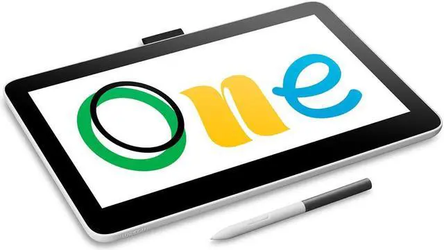 Alt view image 2 of 10 - Wacom One Pen/Touch Display 13T USB-C Gen 2023 (DTH134W0A)