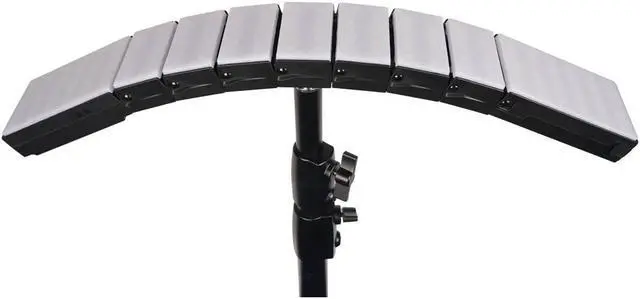 Alt view image 9 of 12 - Sirui Dragon Series Bendable RGB Panel Light B25R