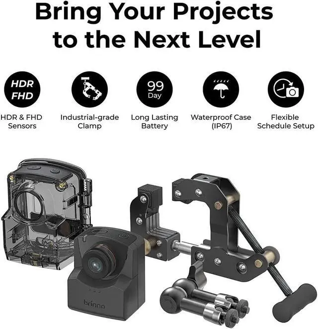 Alt view image 3 of 8 - The BCC2000 Lite provides you with everything you need to start filming time lapses of your construction projects. Bundled with a waterproof housing (ATH1000)
