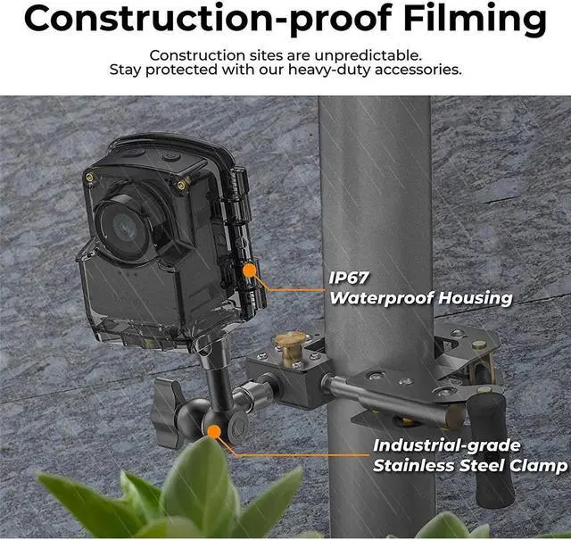 Alt view image 4 of 8 - The BCC2000 Lite provides you with everything you need to start filming time lapses of your construction projects. Bundled with a waterproof housing (ATH1000)