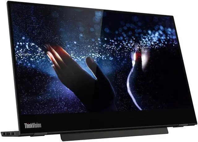 Alt view image 19 of 20 - Lenovo ThinkVision M14t 14" USB-C Mobile Monitor with Touch Screen