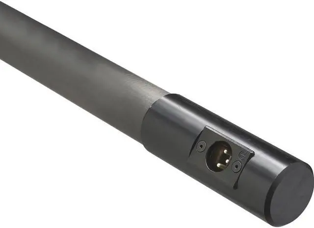 Alt view image 3 of 6 - K-Tek 36.8" to 12'.6" 5-Section Carbon Fiber Boom Pole with Coiled Cable, Switchcraft Male XLR, Side Exit