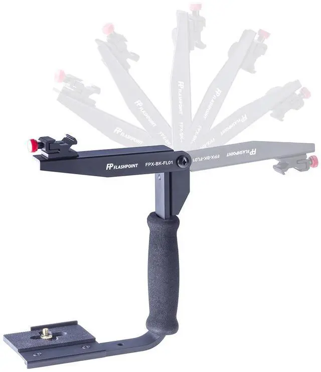 Alt view image 2 of 7 - Flashpoint Flip-Flash Bracket with Integrated Anti Twist Plate #FPX-BK-FL01