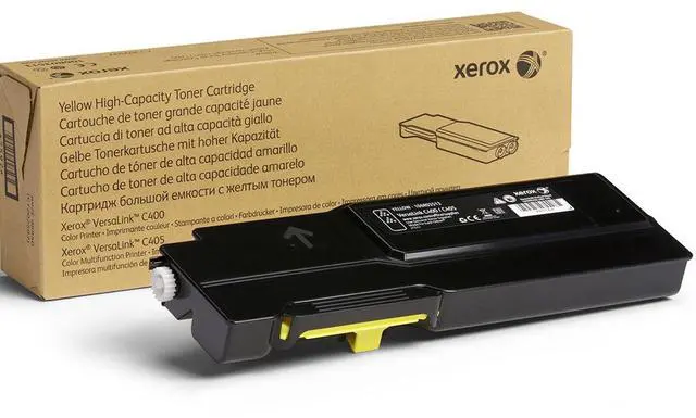 Alt view image 7 of 8 - Xerox 106R03513 High Yield Toner Cartridge - Yellow