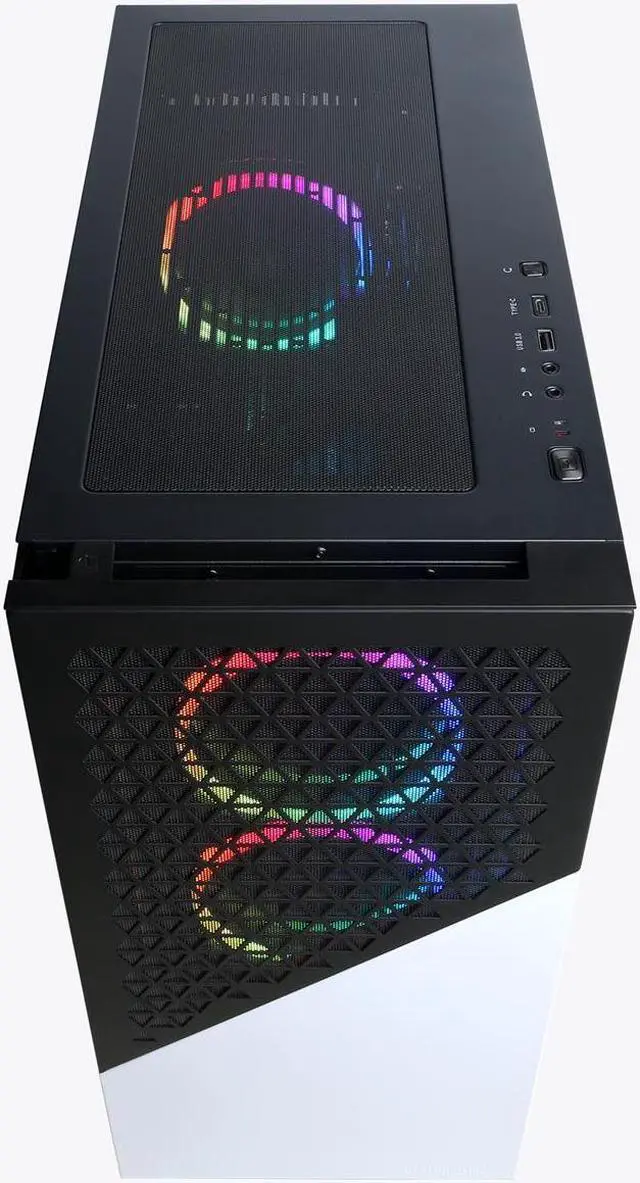 Alt view image 5 of 9 - CyberPowerPC Gamer Master GMA9360CPGV2 Gaming Desktop Computer - AMD Ryzen 7 7700 Octa-core (8 Core) 3.80 GHz - 32 GB RAM DDR5 SDRAM - 2 TB M.2 PCI Express NVMe SSD - AMD X670 Chip - Windows 11 Home -