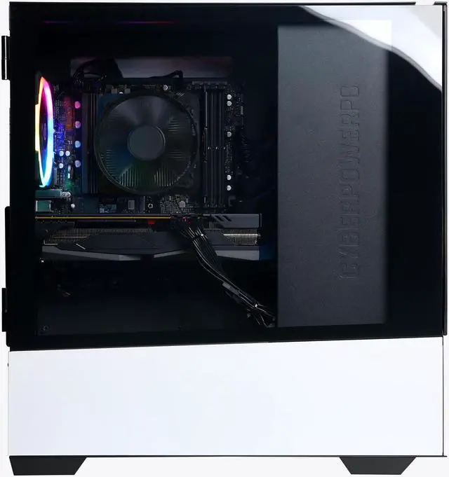 Alt view image 8 of 9 - CyberPowerPC Gamer Master GMA9360CPGV2 Gaming Desktop Computer - AMD Ryzen 7 7700 Octa-core (8 Core) 3.80 GHz - 32 GB RAM DDR5 SDRAM - 2 TB M.2 PCI Express NVMe SSD - AMD X670 Chip - Windows 11 Home -