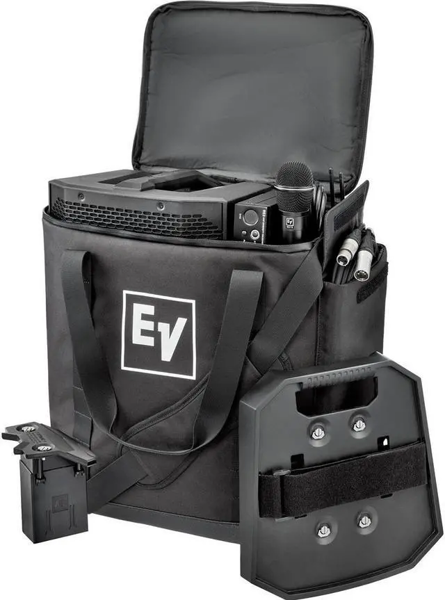 Alt view image 4 of 4 - Electro-Voice Padded Tote Bag for EVERSE 8 Loudspeaker, Black #F.01U.399.473