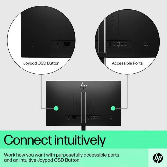 Alt view image 18 of 20 - HP E22 G5 21.5" FHD Monitor IPS 5ms GtG 75Hz Contrast Ratio 1000:1 Brightness 250 nits DisplayPort HDMI USB-A Anti-Glare Height Adjustable Flicker-free - 6N4E8AA