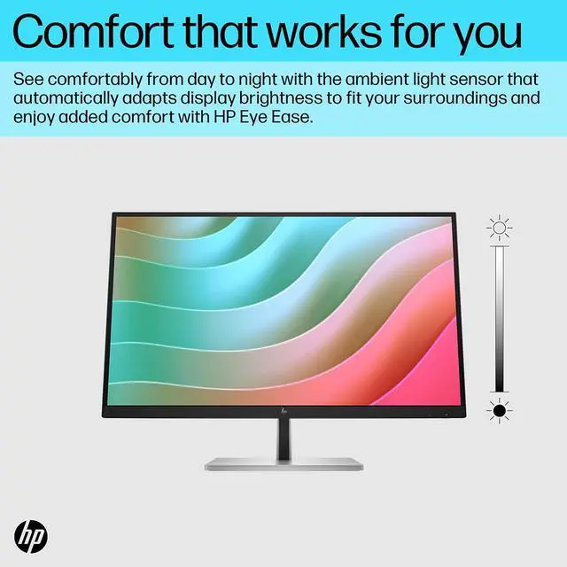 Alt view image 19 of 20 - HP E27k G5 4K USB-C Monitor 27" 4K UHD (3840 x 2160) 30-60 Hz