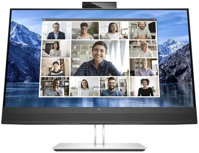 Alt view image 18 of 20 - HP E27m G4 QHD USB-C Conferencing Monitor 27" QHD (2560 x 1440) 50-75 Hz