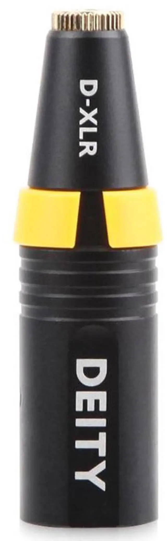 Alt view image 2 of 4 - Deity Microphones D-XLR 3.5mm to XLR Adapter with Phantom to Plug-In Power Conversion for V-Series Microphones
