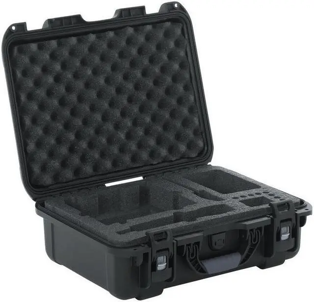 Alt view image 5 of 6 - Gator Cases Titan Series Water Proof Case for Wireless Mic Systems; Fits Large Sennheiser Systems (GU-MIC-SENNEW-2)