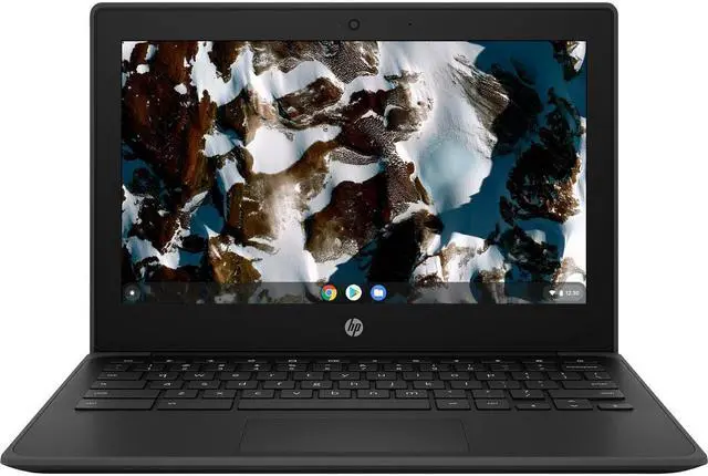 Alt view image 9 of 17 - HP Chromebook 11 G9 EE 11.6" Touchscreen Chromebook - HD - 1366 x 768 - Intel Celeron N4500 Dual-core (2 Core) - 4 GB Total RAM - 32 GB Flash Memory - Intel Chip - Chrome OS - Intel UHD Graphics