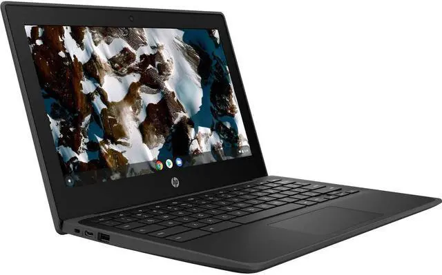 Alt view image 10 of 17 - HP Chromebook 11 G9 EE 11.6" Touchscreen Chromebook - HD - 1366 x 768 - Intel Celeron N4500 Dual-core (2 Core) - 4 GB Total RAM - 32 GB Flash Memory - Intel Chip - Chrome OS - Intel UHD Graphics