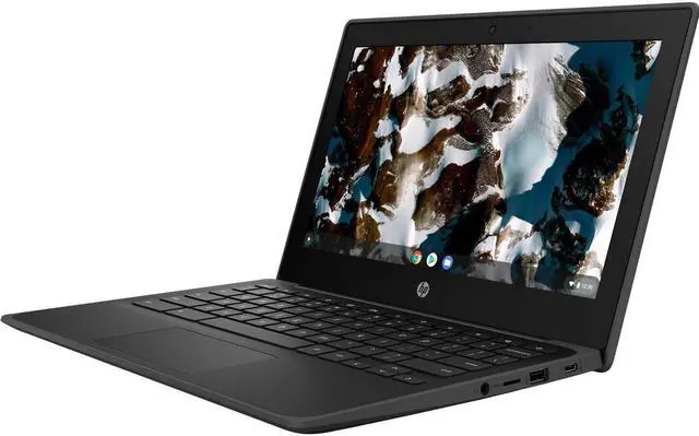 Alt view image 11 of 17 - HP Chromebook 11 G9 EE 11.6" Touchscreen Chromebook - HD - 1366 x 768 - Intel Celeron N4500 Dual-core (2 Core) - 4 GB Total RAM - 32 GB Flash Memory - Intel Chip - Chrome OS - Intel UHD Graphics
