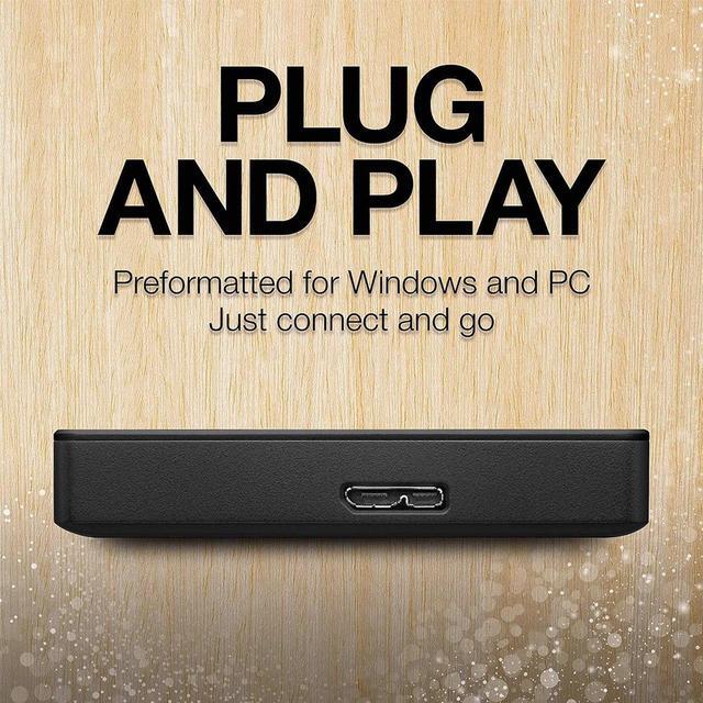 Alt view image 16 of 20 - Seagate Portable 1TB External Hard Drive HDD - USB 3.0 for PC Laptop and Mac (STGX1000400)