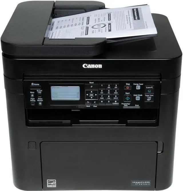 Alt view image 9 of 12 - Canon imageCLASS MF264dw II Laser Multifunction Printer Monochrome 5938C020
