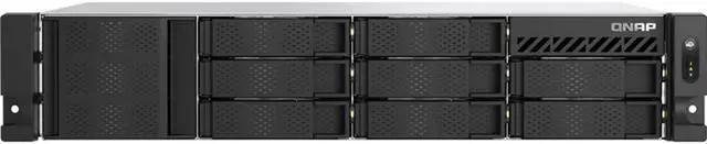 Alt view image 3 of 10 - QNAP TS-855eU-8GSAN/NAS Storage System - Intel Atom C5125 Octa-core (8 Core) 2.80 GHz - 8 x HDD Supported - 0 x HDD Installed - 8 x SSD Supported - 0 x SSD Installed - 8 GB RAM DDR4 SDRAM - Serial ATA