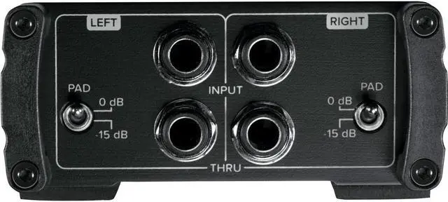Alt view image 20 of 20 - Mackie MDB-2P M-Series Passive Stereo Direct Box