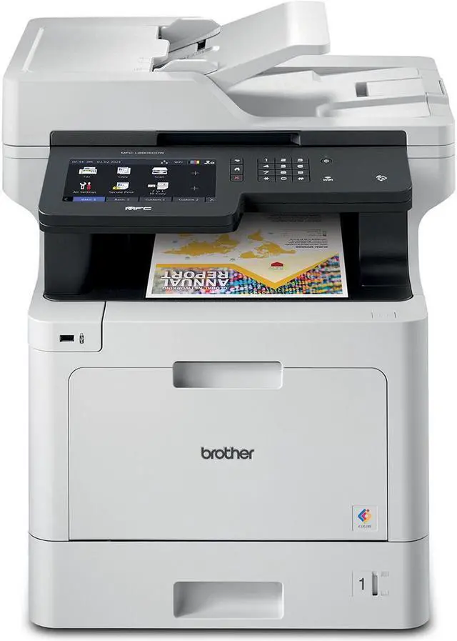 Alt view image 12 of 19 - Brother Business Color Laser All-in-One Printer with Low-cost Printing, Duplex Print, Scan, Copy and Wireless Networking Model MFCL8905CDW