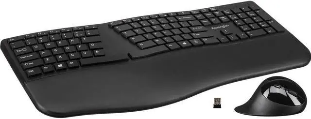 Alt view image 17 of 20 - Kensington Pro Fit K75404WW Black 5 Buttons 1 x Wheel USB Dual (RF / Bluetooth Wireless) Ergo Mouse