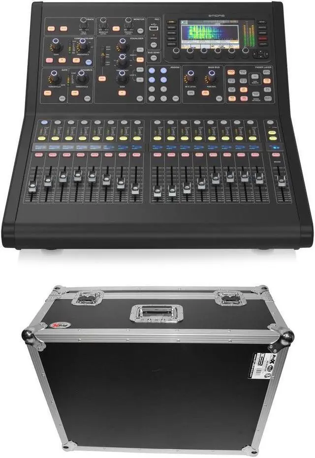 Main image of Midas M32R-LIVE 40-Channel Digital Console for Live Performance and Studio Recording, Bundle with XS-MIDM32R Flight Road Case