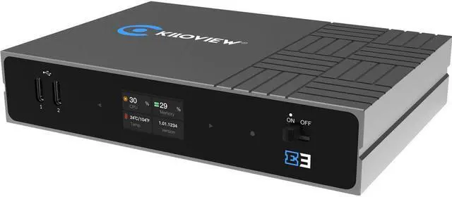 Alt view image 2 of 5 - Kiloview E3 Dual-Channel 4K HDMI & 3G-SDI HEVC Video Encoder