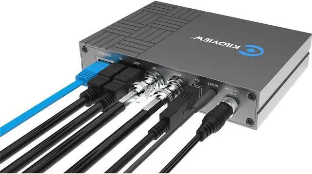 Alt view image 4 of 5 - Kiloview E3 Dual-Channel 4K HDMI & 3G-SDI HEVC Video Encoder