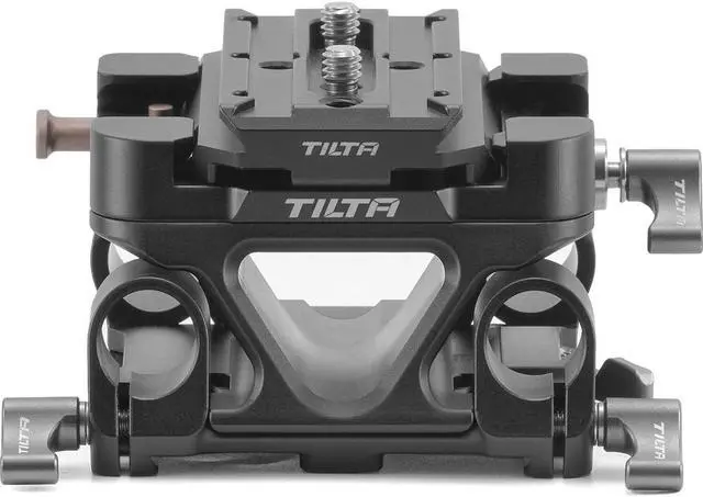 Alt view image 2 of 7 - Tilta 15mm LWS Arca-Type Manfrotto Dual Baseplate Kit, Black