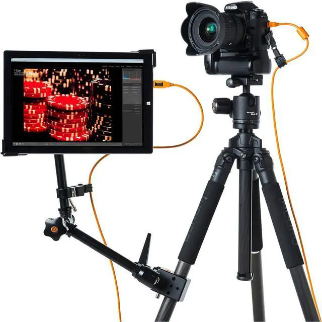 Alt view image 6 of 7 - Tether Tools AeroTab Universal Tablet Mounting System, Large