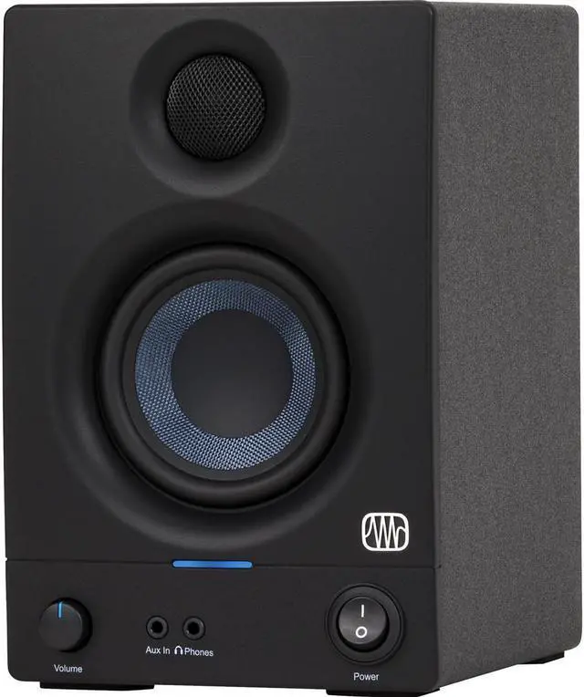Alt view image 3 of 14 - PreSonus Eris 3.5 3.5" 50W Active Media Reference Monitor, Pair, Black