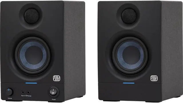 Alt view image 7 of 14 - PreSonus Eris 3.5 3.5" 50W Active Media Reference Monitor, Pair, Black