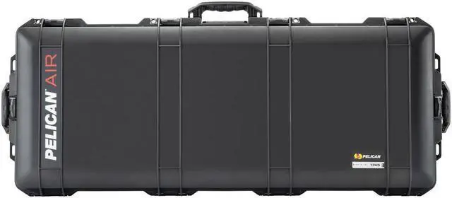 Main image of Pelican 1745 Air Long Case with Pick-N-Pluck Foam, Black #017450-0001-110