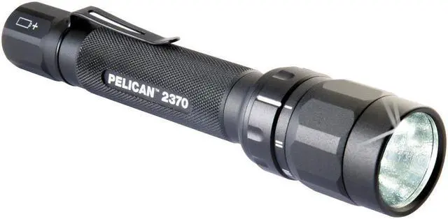 Alt view image 8 of 14 - PELICAN 023700-0000-110 106-Lumen 2370 3-LED Tactical LED Flashlight