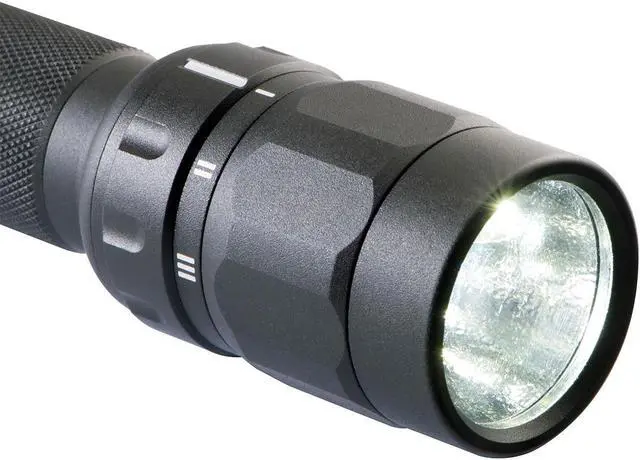 Alt view image 9 of 14 - PELICAN 023700-0000-110 106-Lumen 2370 3-LED Tactical LED Flashlight