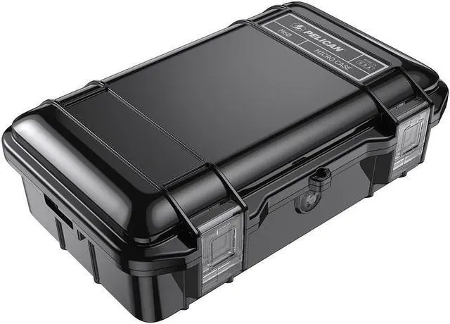 Main image of Pelican M60 Waterproof Hard Micro Case, Large, Black #M600-0250-110