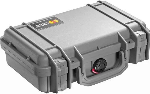 Alt view image 4 of 5 - Pelican 1170 Watertight Hard Case with Pick-N-Pluck Foam, Silver #1170-000-180