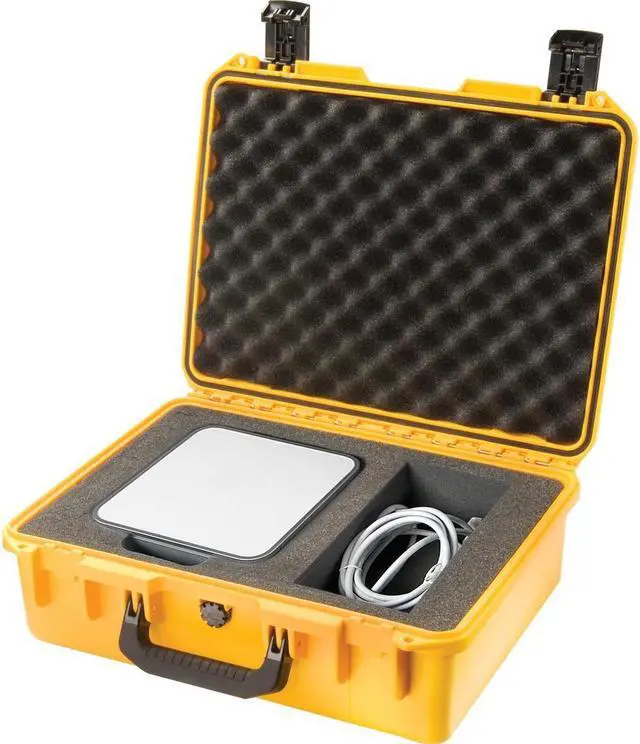 Alt view image 6 of 7 - Pelican Storm Cases iM2400 Dry Box, 18x13x6.7in Interior, Yellow, Cubed Foam iM2