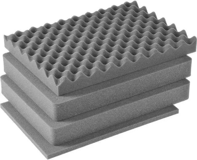 Alt view image 7 of 7 - Pelican Storm Cases iM2400 Dry Box, 18x13x6.7in Interior, Yellow, Cubed Foam iM2