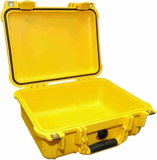 Alt view image 7 of 7 - Pelican 1400NF Case without Foam (Yellow)